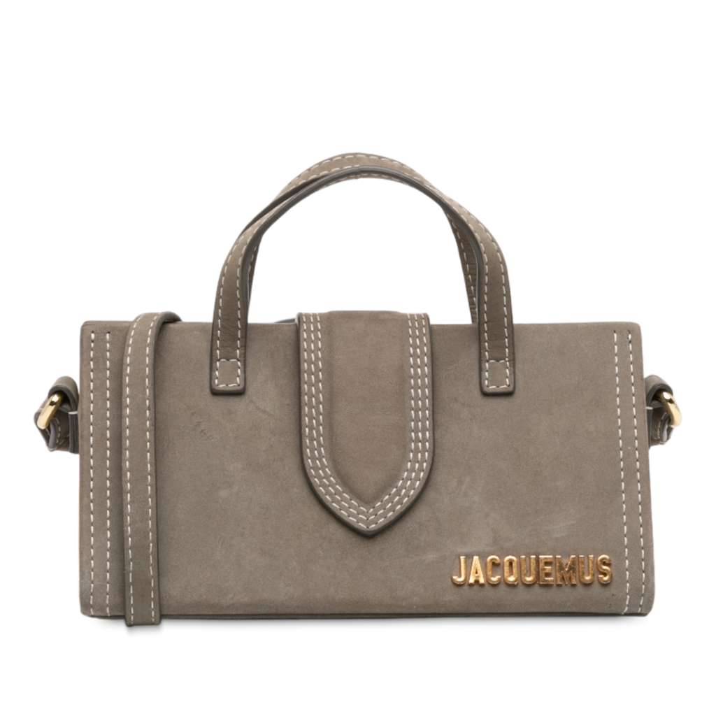Jacquemus Suede Le Porte Lunettes Bag