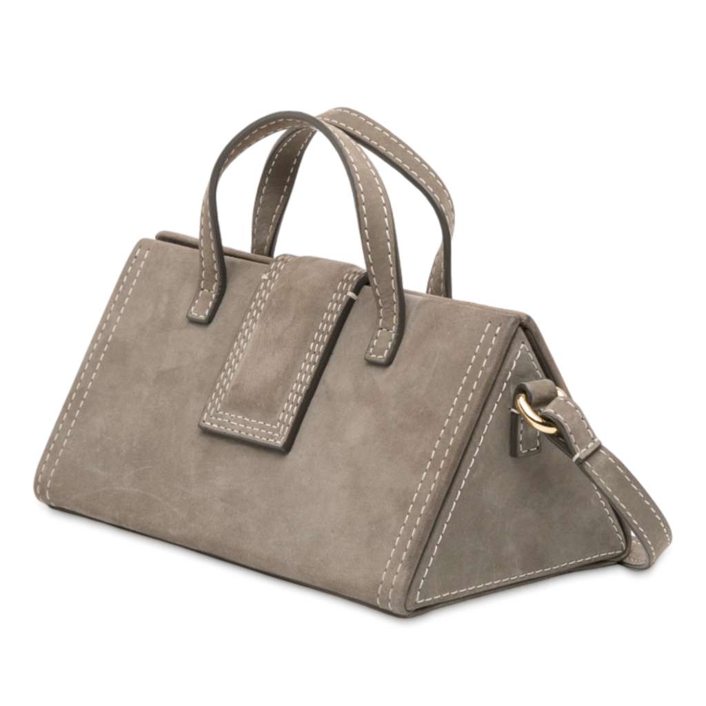 Jacquemus Suede Le Porte Lunettes Bag - 2