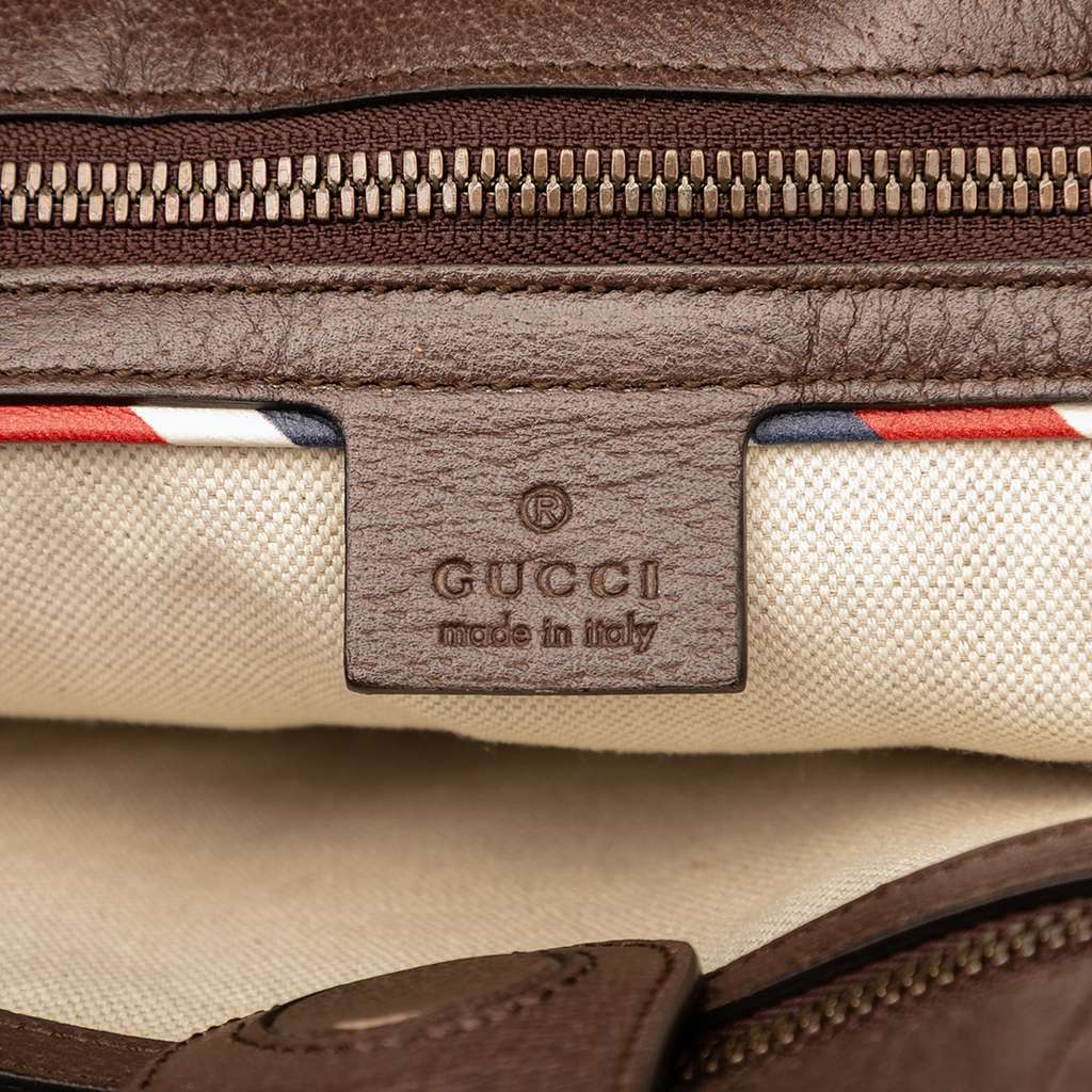 Gucci GG Supreme Night Courrier Vertical Satchel - 5