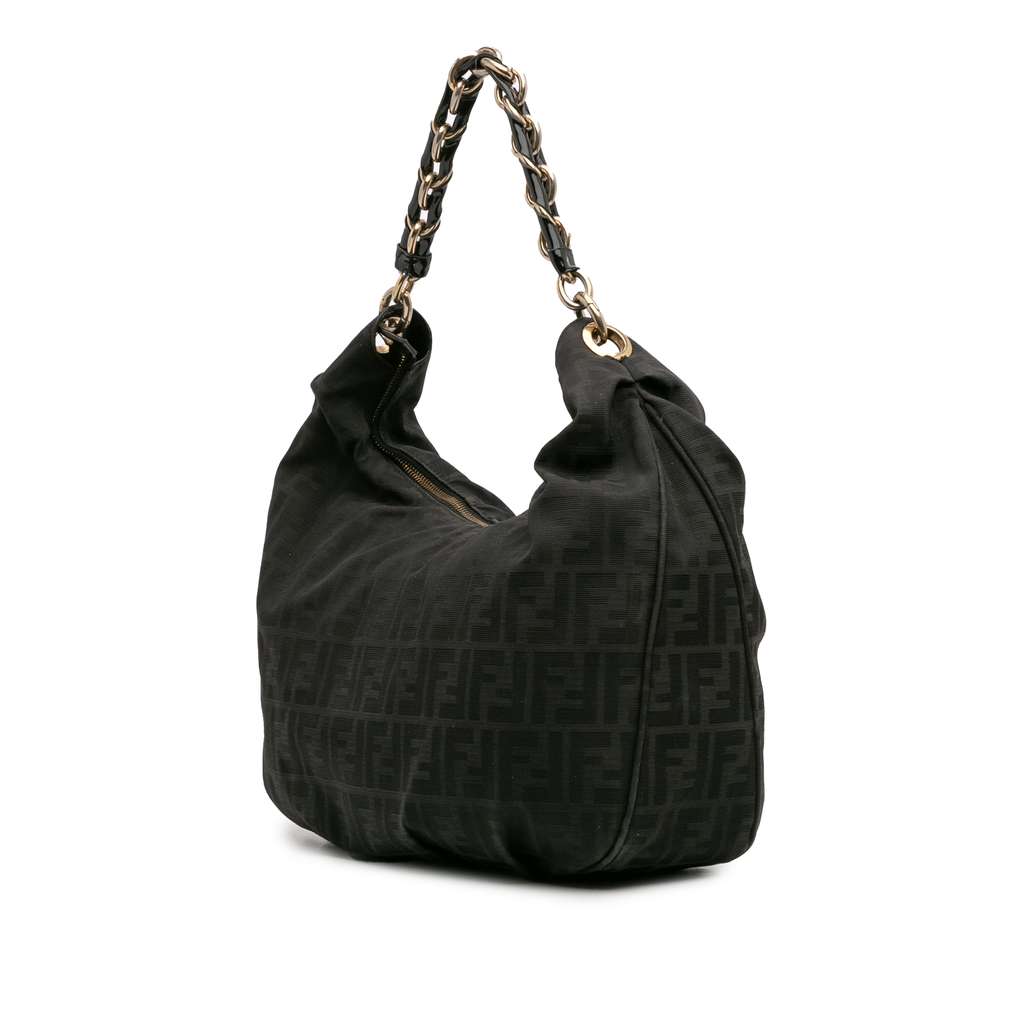 Fendi Zucca Canvas Mia Hobo - 2