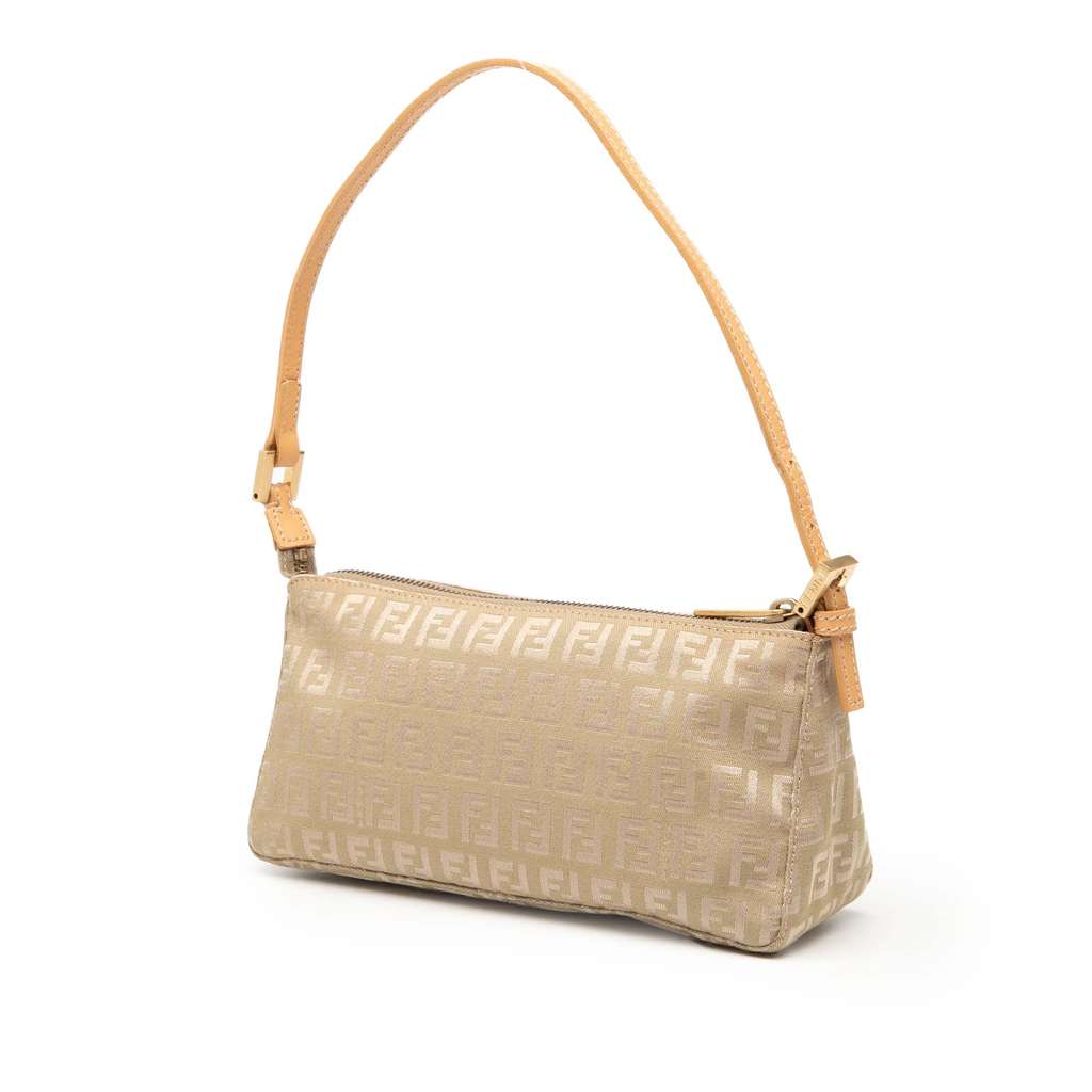 Fendi Zucchino Canvas Pochette - 2