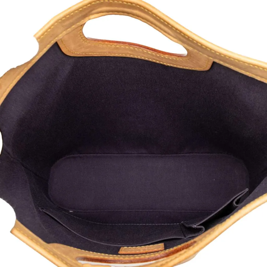 Louis Vuitton Monogram Vernis Stillwood Vertical Bag Blue Leather Good - Model View