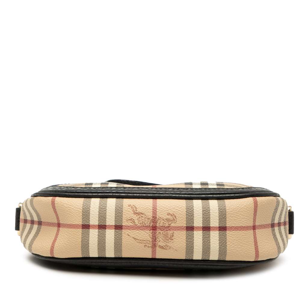 Burberry Haymarket Check Coated Canvas Shoulder Bag - 3