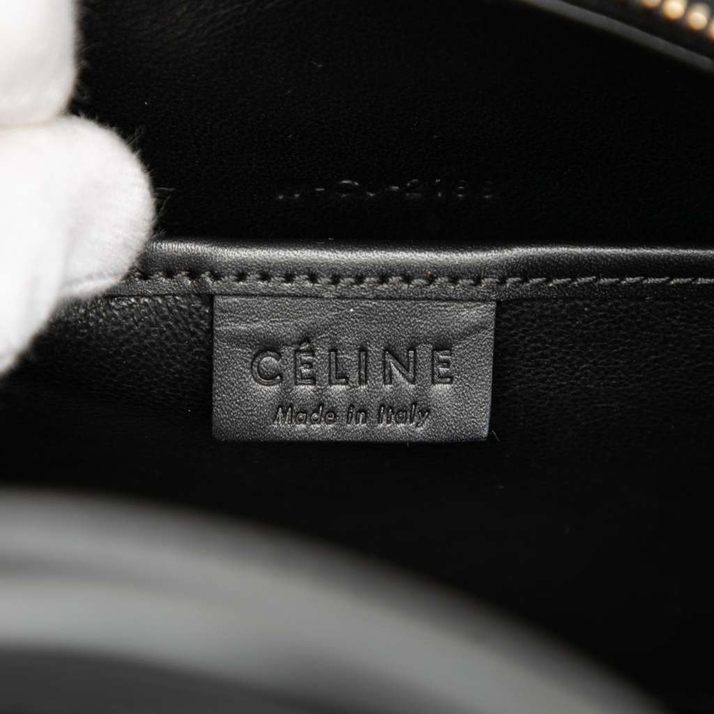 Celine Nano Tricolor Nubuck and Drummed Calfskin Luggage Tote - 5