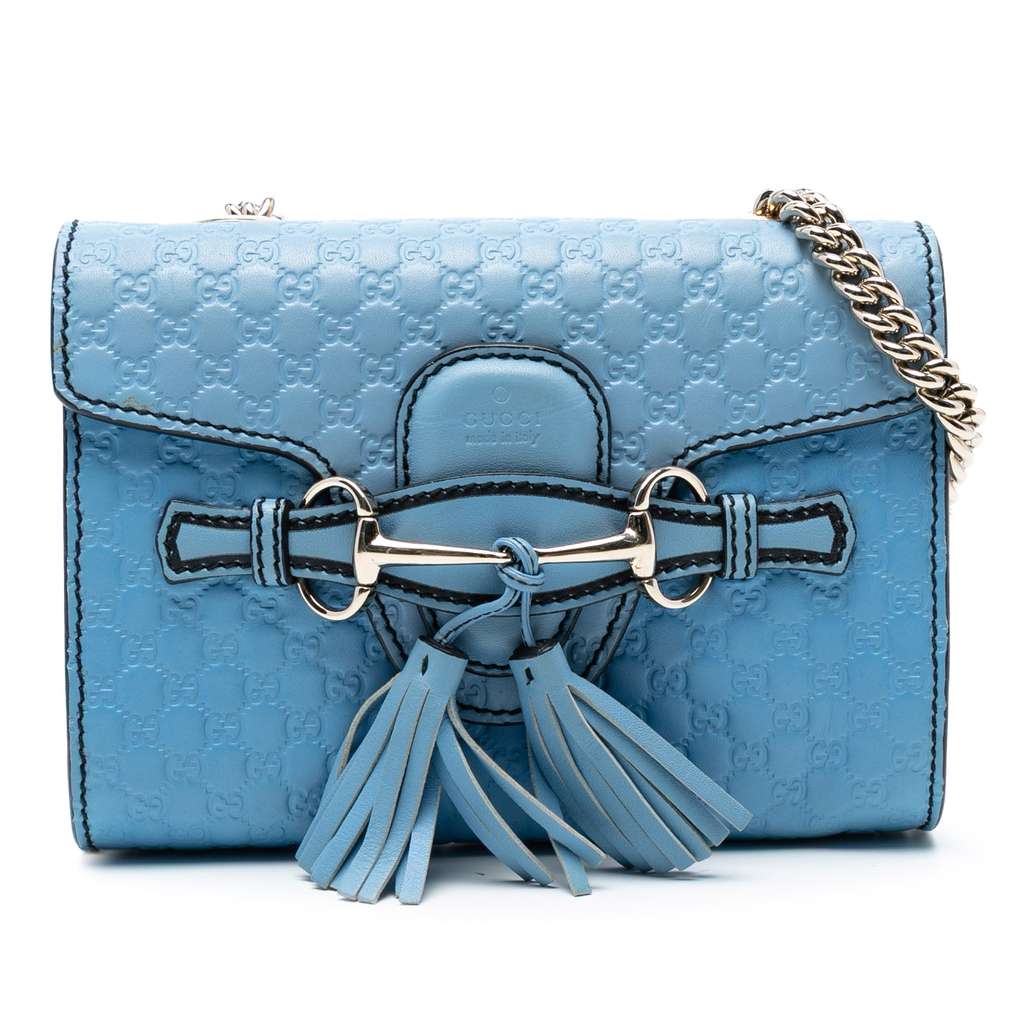 Gucci Mini Microguccissima Emily Crossbody