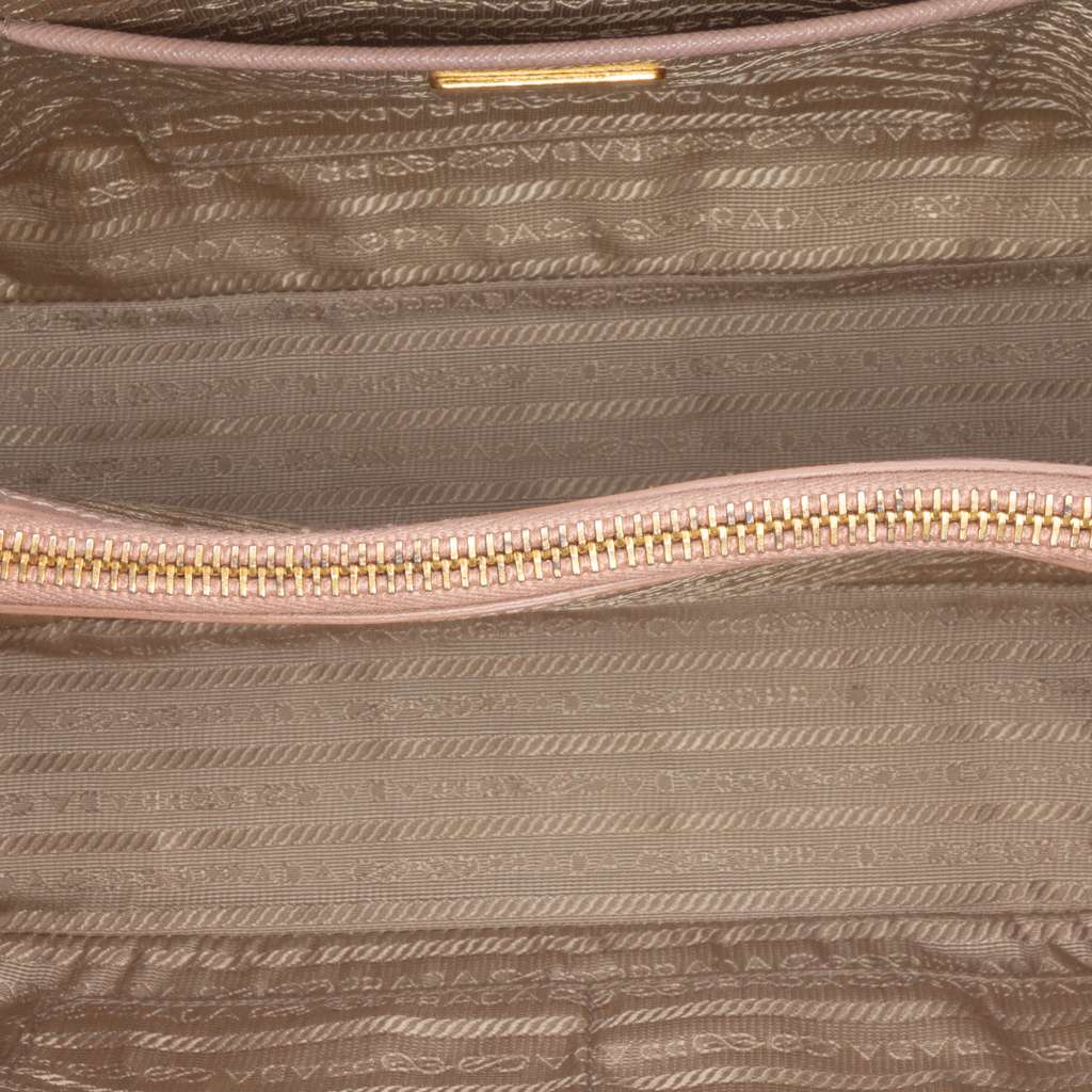 Prada Medium Saffiano Lux Open Promenade Satchel - 4