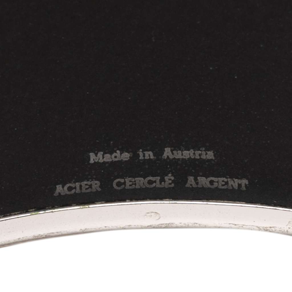 Hermès Extra Wide Grand Apparat Enamel Bangle 65 - 5