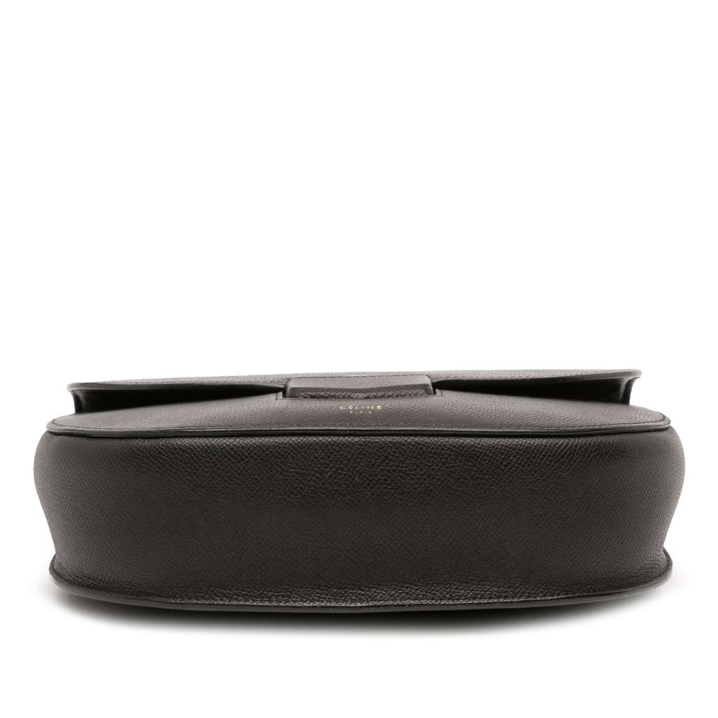 Celine Compact Grained Calfskin Trotteur Crossbody - 3