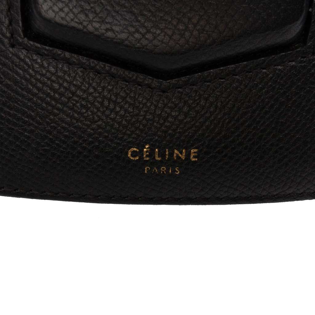 Celine Compact Grained Calfskin Trotteur Crossbody - 5