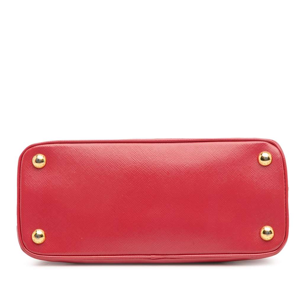 Prada Limited Edition Small Saffiano Vernice Promenade Satchel - 3