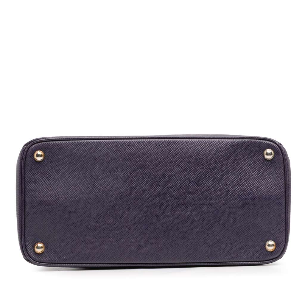 Prada Saffiano Cuir Turnlock Twin Satchel - 3