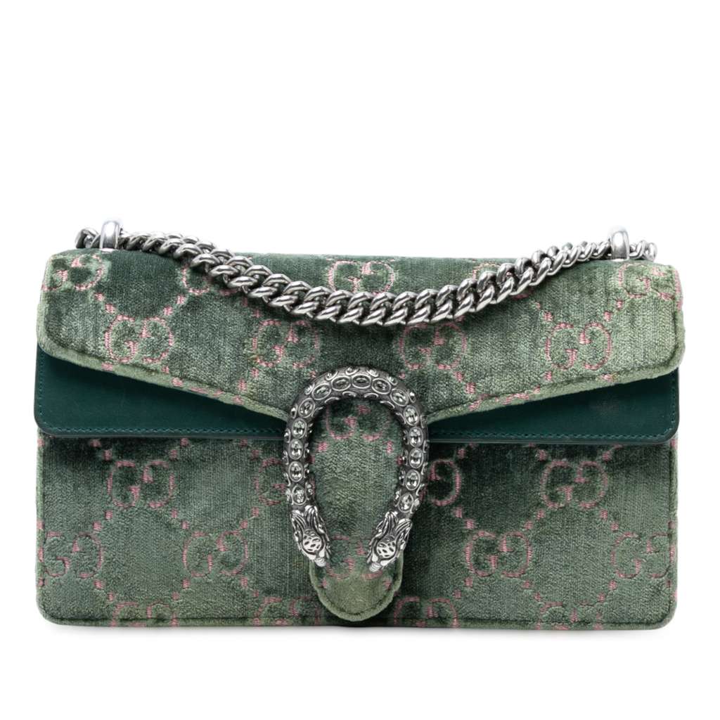 Gucci Medium GG Velvet Dionysus Crossbody