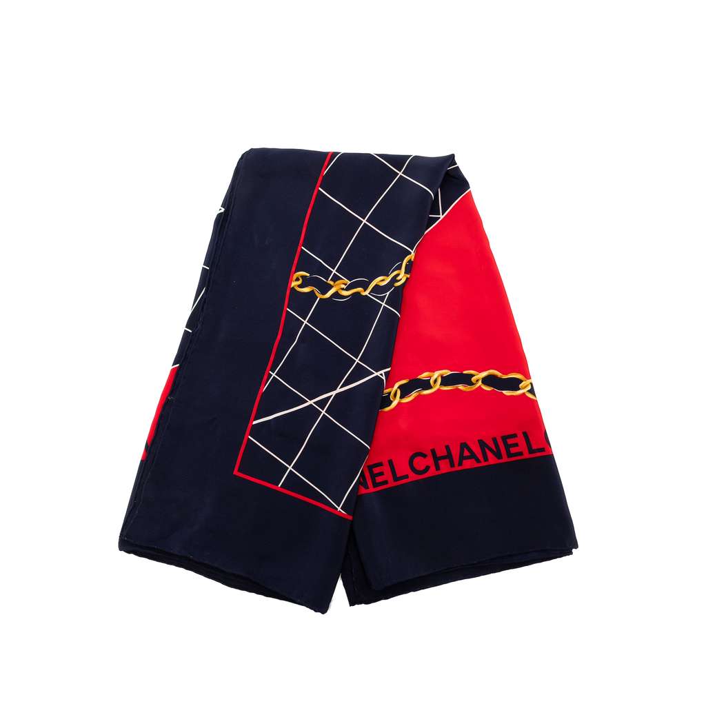 Chanel Classic Flap Silk Scarf