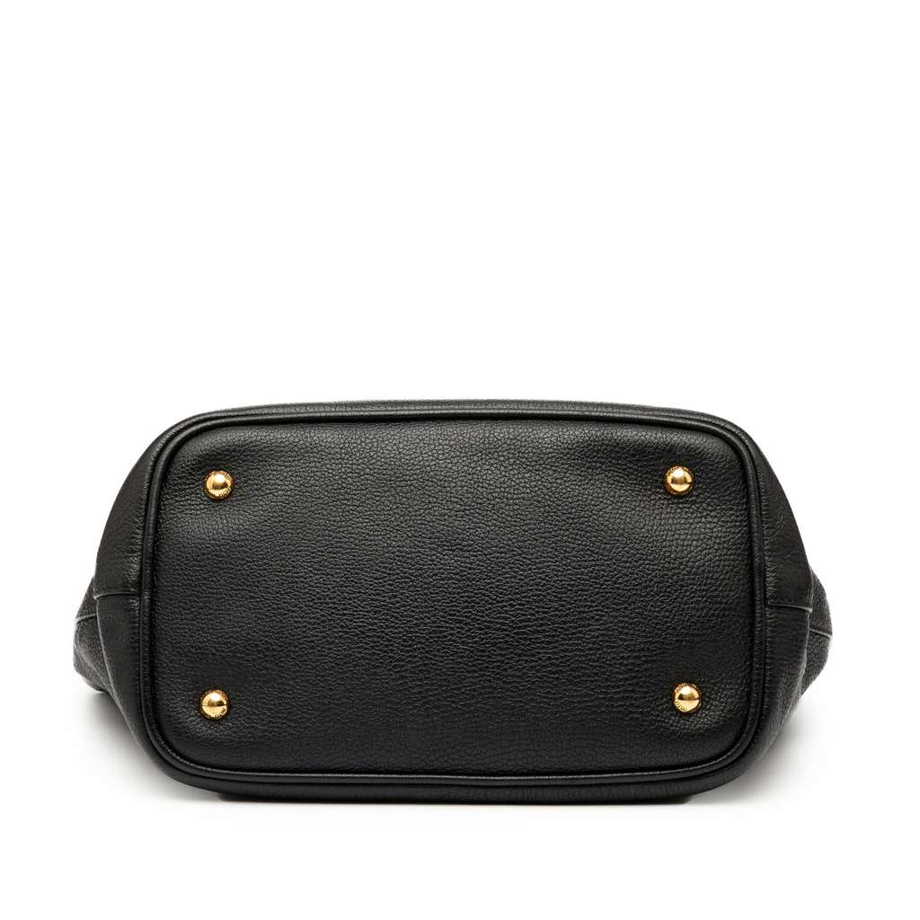 Miu Miu Goatskin Madras Satchel - 3