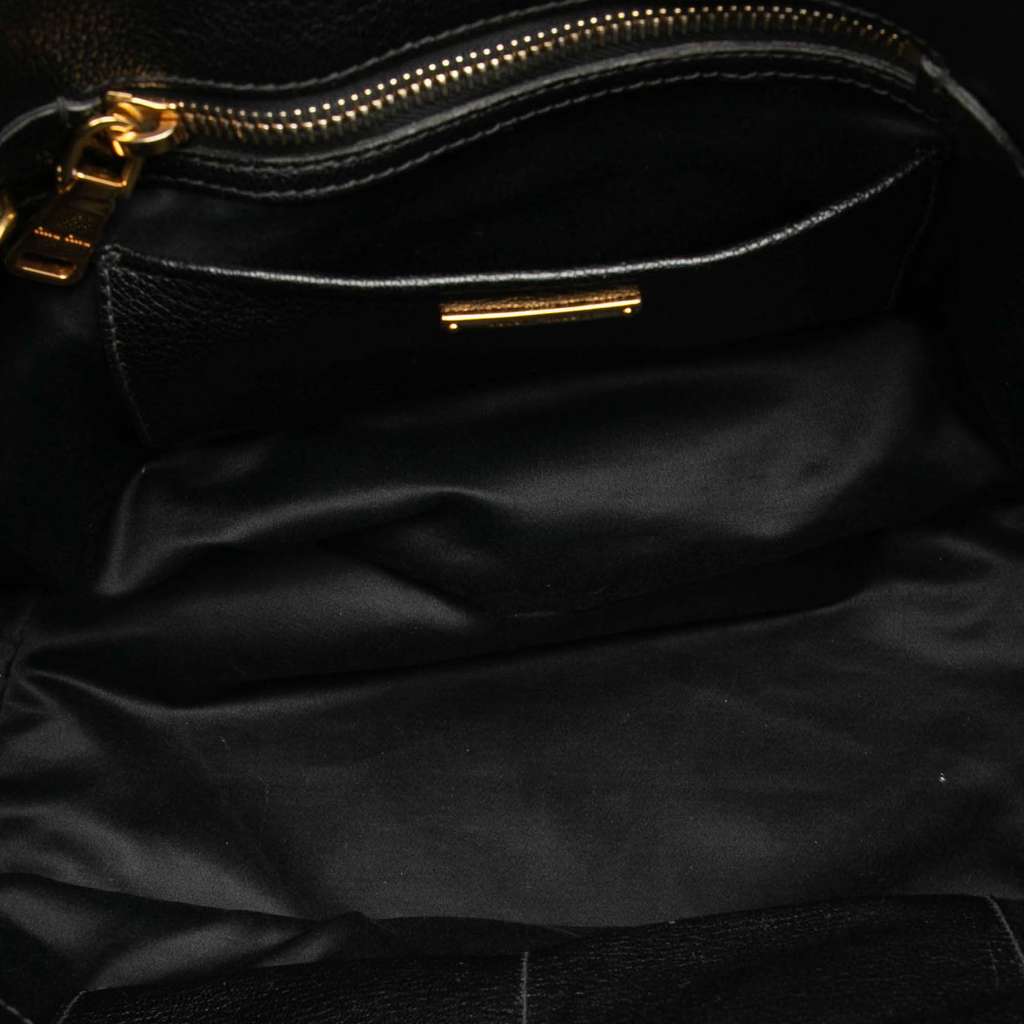 Miu Miu Goatskin Madras Satchel - 4