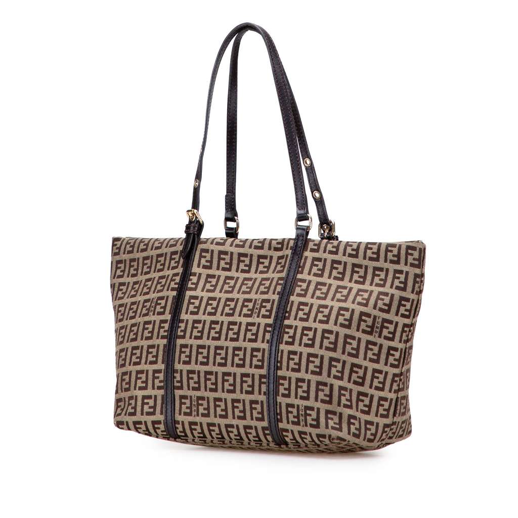 Fendi Mini Zucchino Canvas Superstar Tote - 2