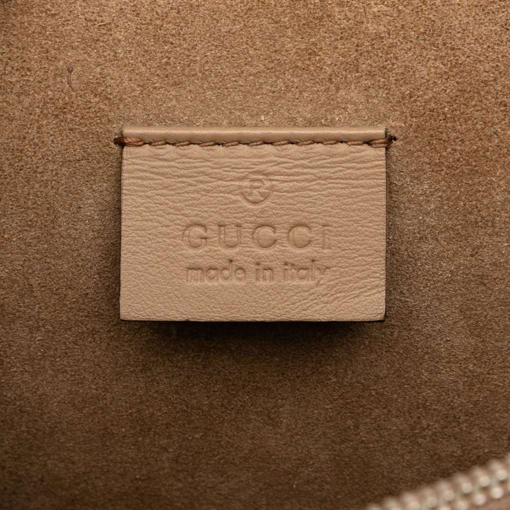 Gucci Medium GG Supreme Embroidered Bird and Flowers Dionysus Shoulder Bag - 5