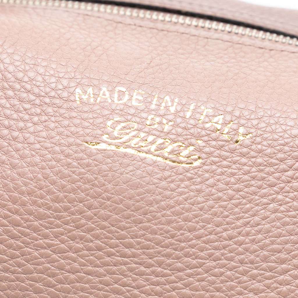 Gucci Medium Calfskin Bamboo Shopper Boston Bag - 5