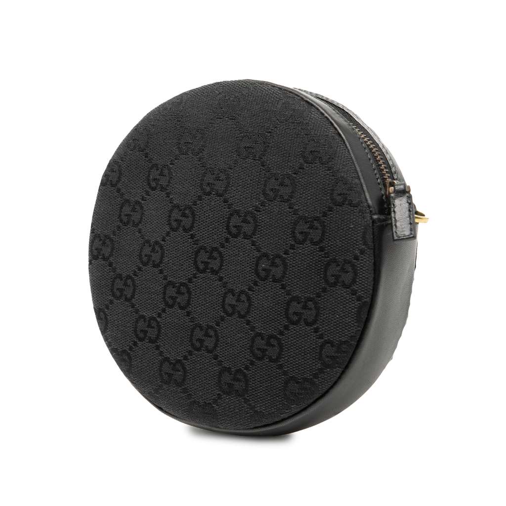 Gucci GG Canvas Round Crossbody - 2