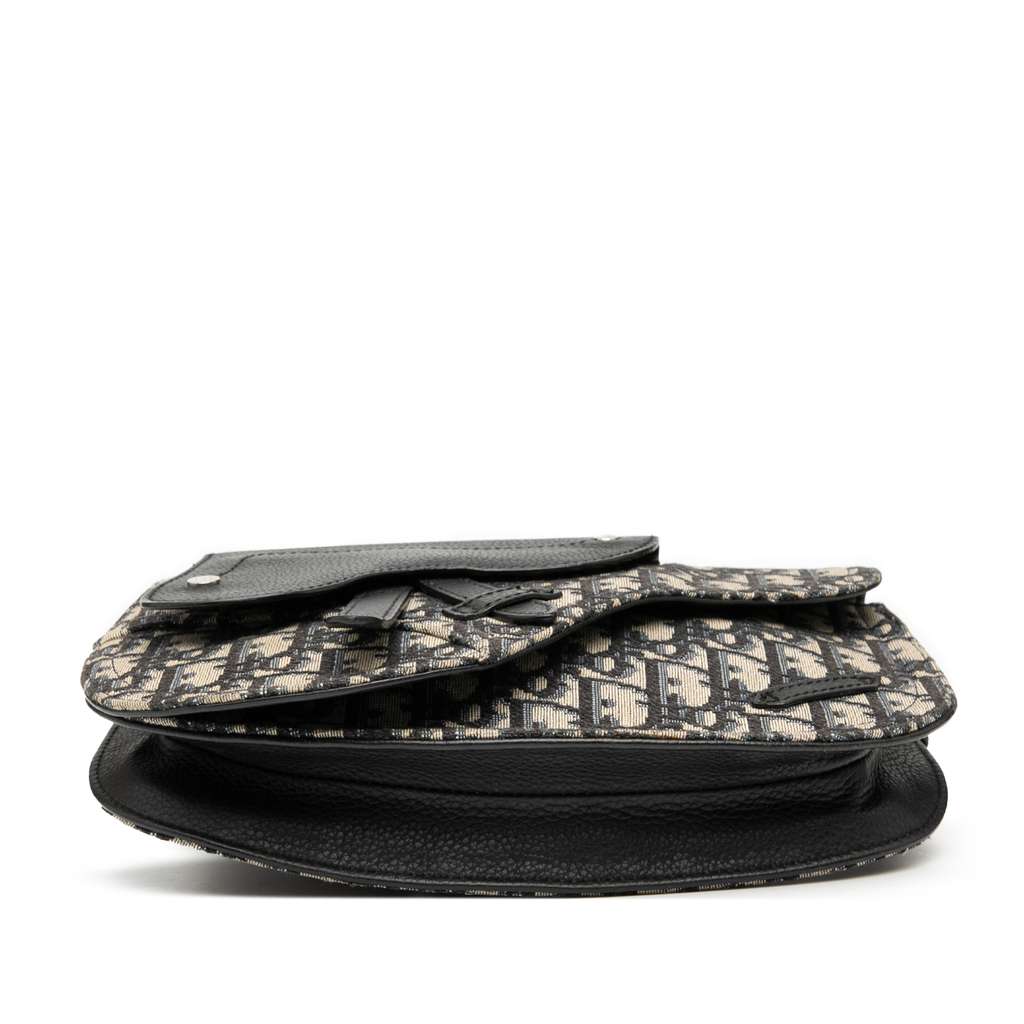 Dior Oblique Canvas Saddle Messenger Bag - 3