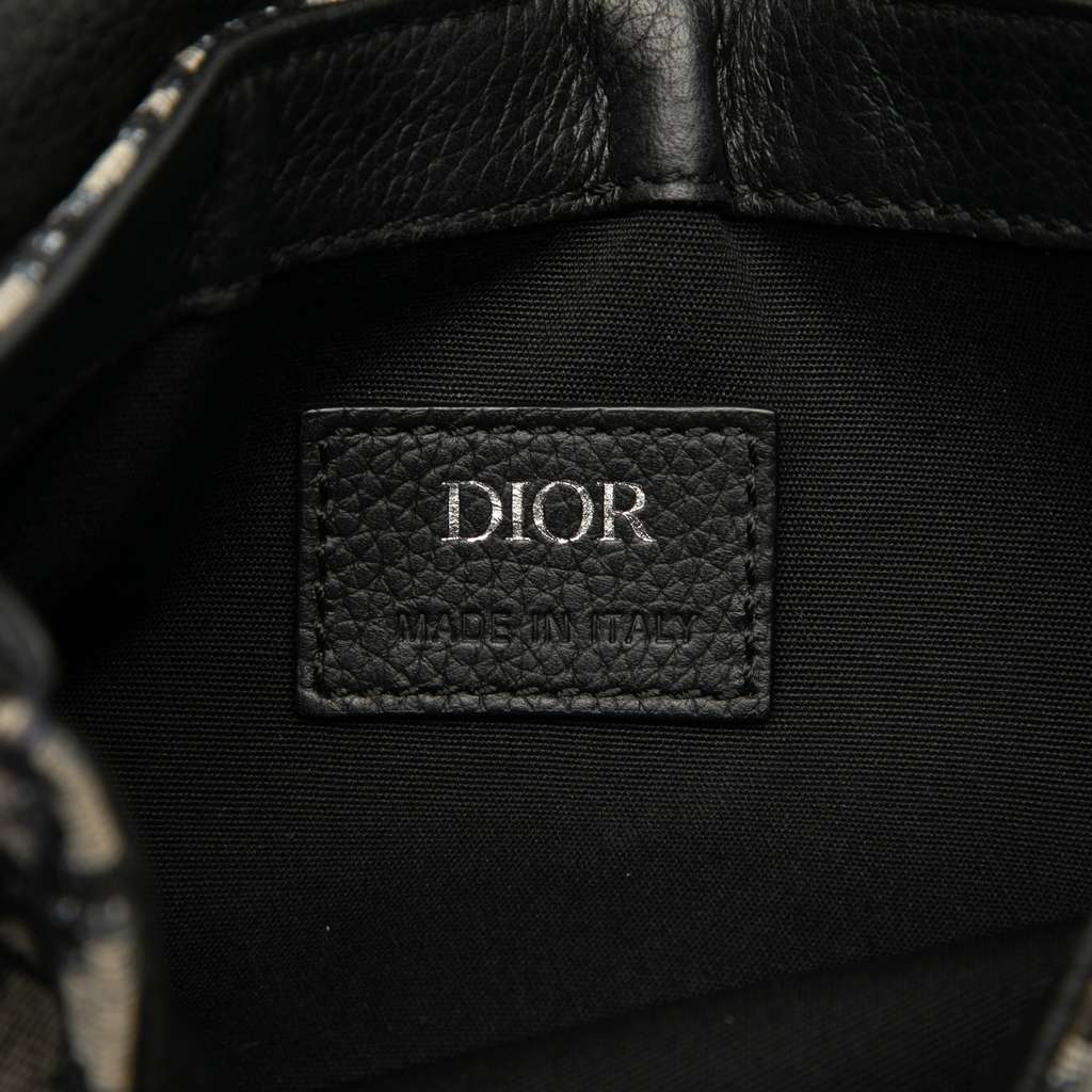 Dior Oblique Canvas Saddle Messenger Bag - 5