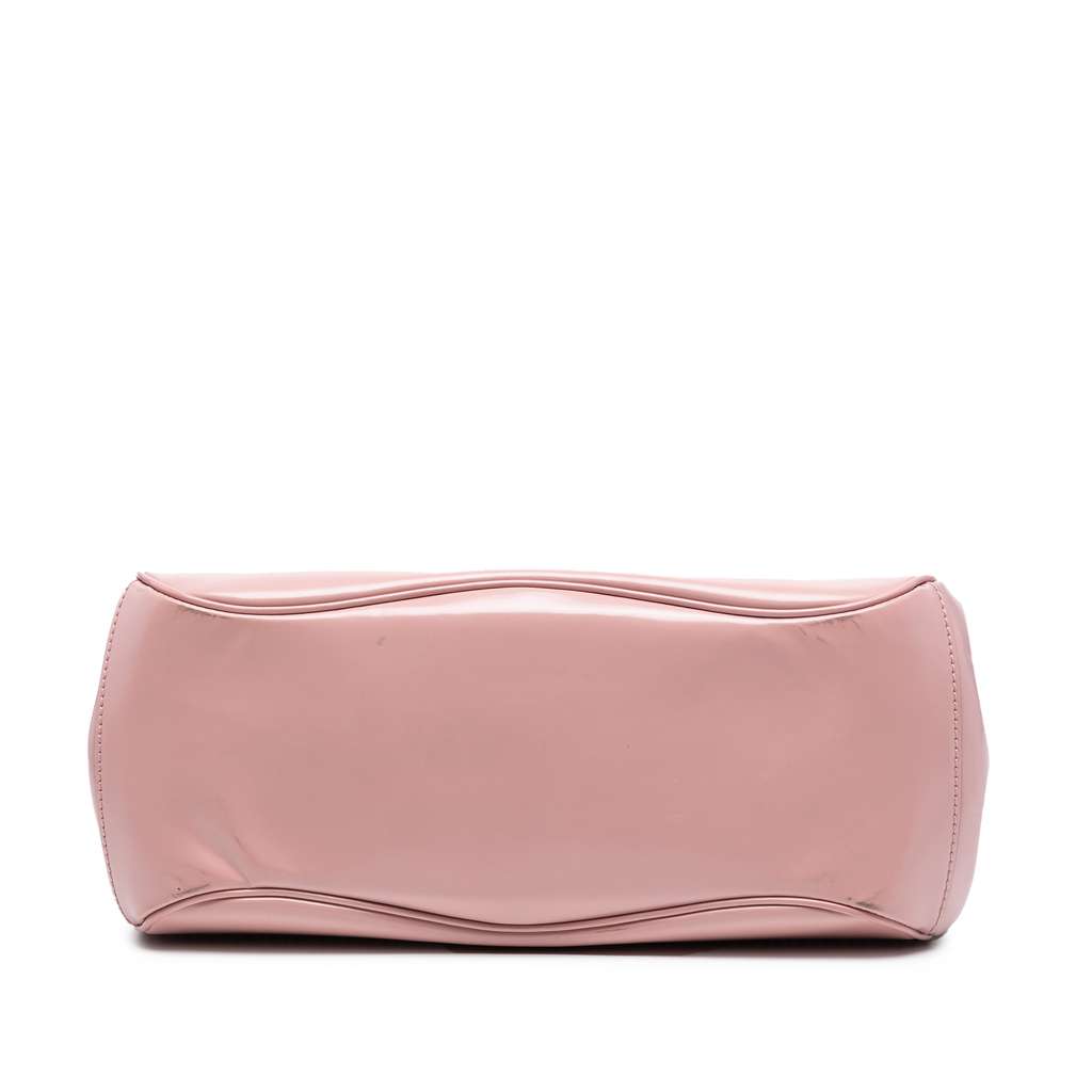 Gucci Medium Smooth Calfskin Bamboo Lady Lock Handbag - 3