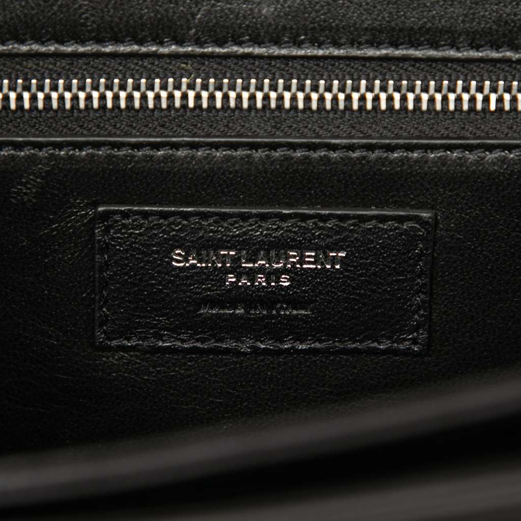 Saint Laurent Leather Babylone Top Handle Bag - 5