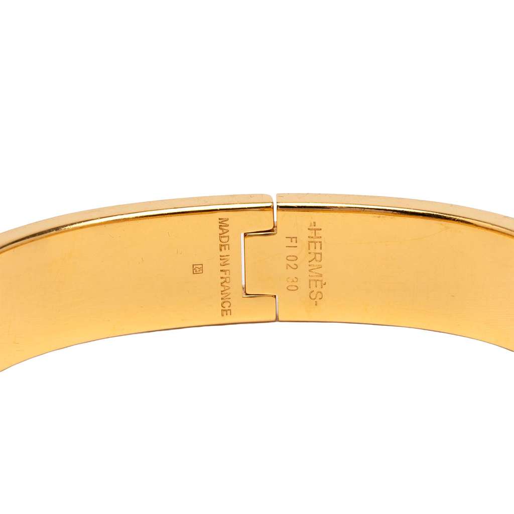 Hermès Narrow Enamel Couvertures et Tenues de Jour Clic H PM - 4