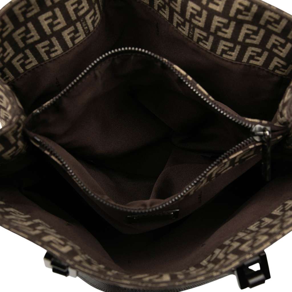 Fendi Zucchino Canvas Tote - 4