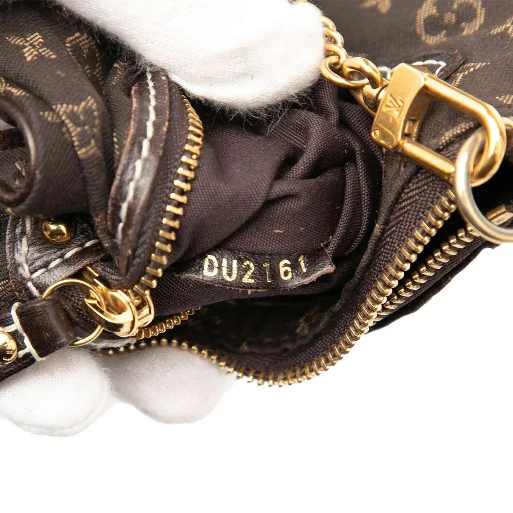 Louis Vuitton Monogram Mini Lin Mini Pochette Accessoires Brown Canvas Very good - Box View