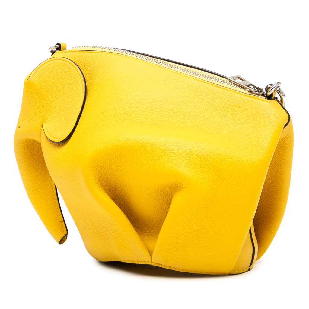 Loewe Mini Calfskin Elephant Crossbody - 2