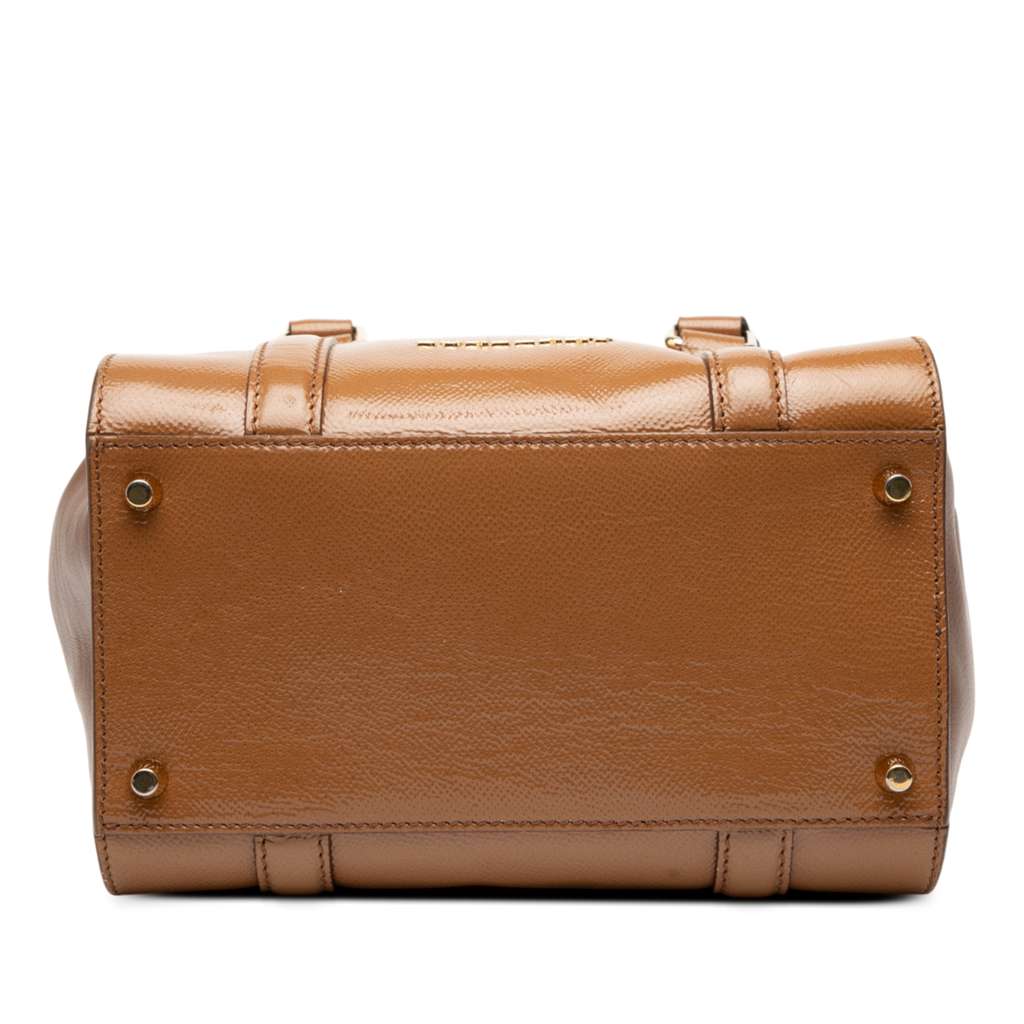 Burberry Small Leather Dinton Satchel - 3