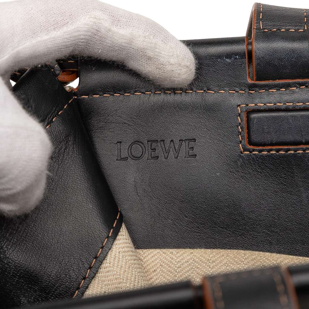 Loewe Small Anagram Canvas Cushion Tote - 5
