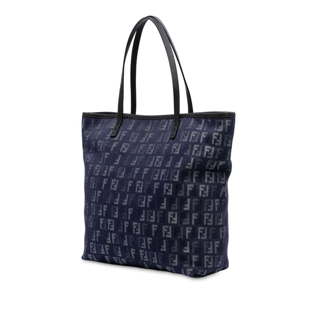 Fendi Zucchino Denim Tote - 2