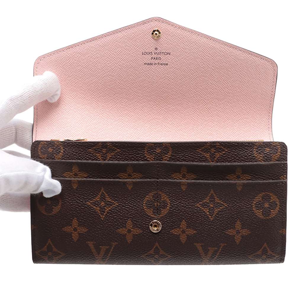 Louis Vuitton Monogram Sarah Long Wallet - 3