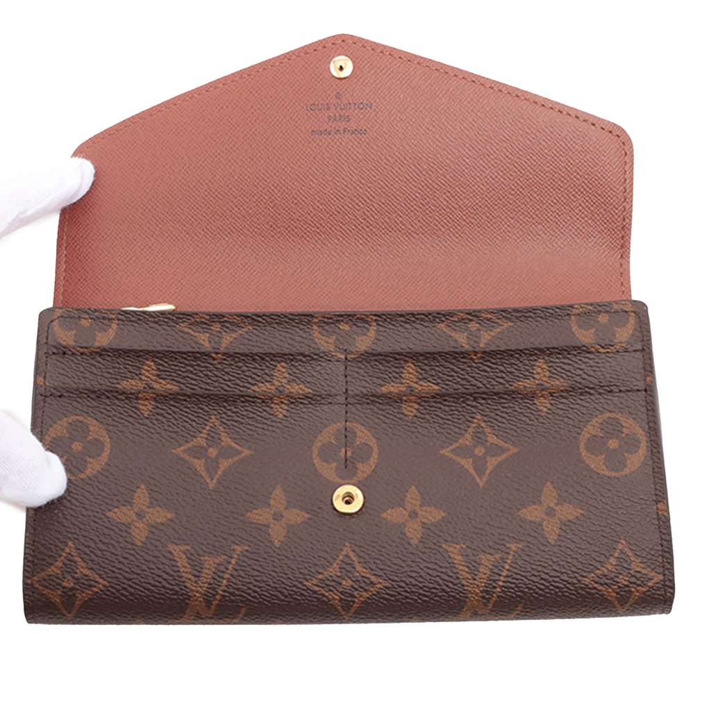 Louis Vuitton Monogram Portefeuille Sarah Wallet - 3
