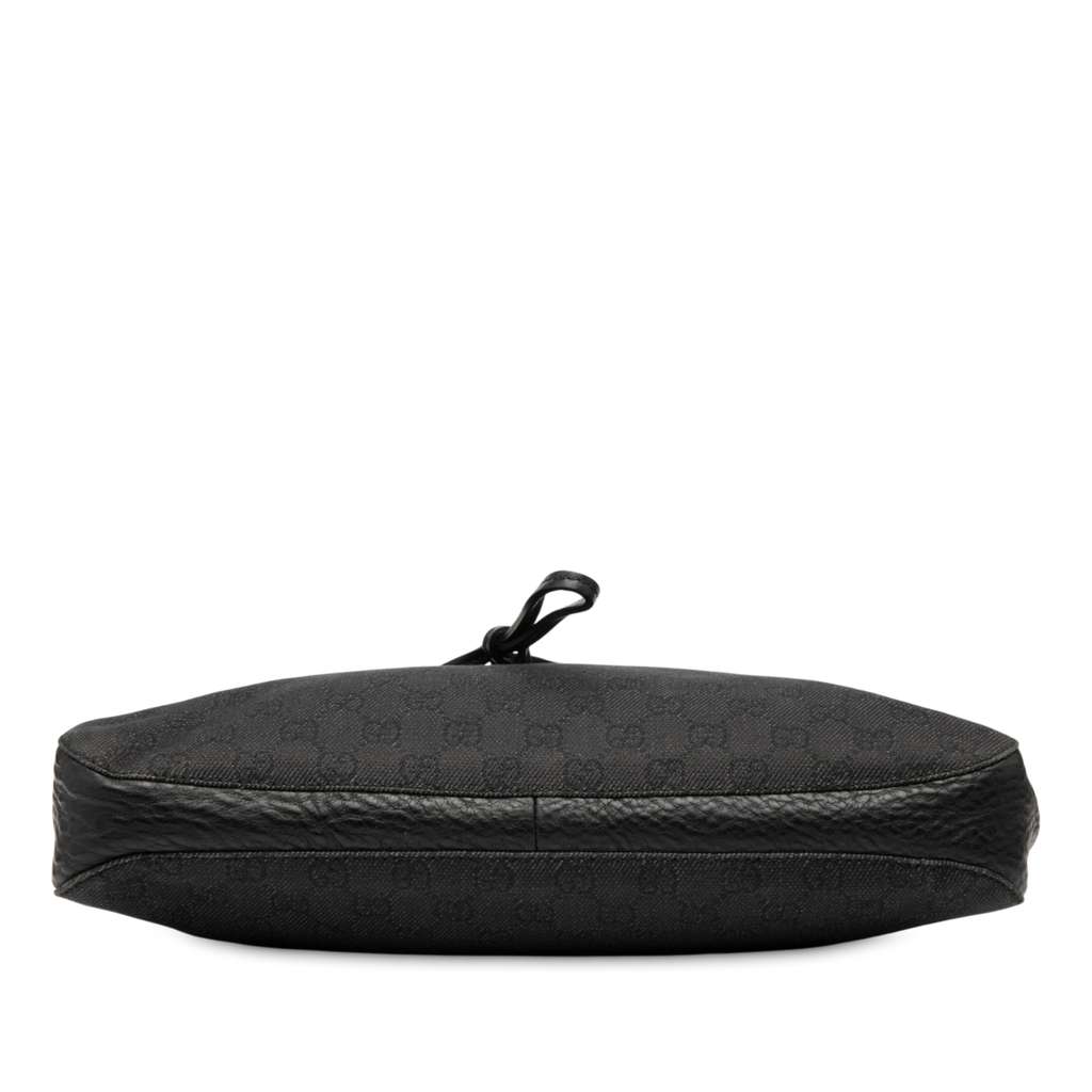 Gucci GG Denim Horsebit Shoulder Bag - 3