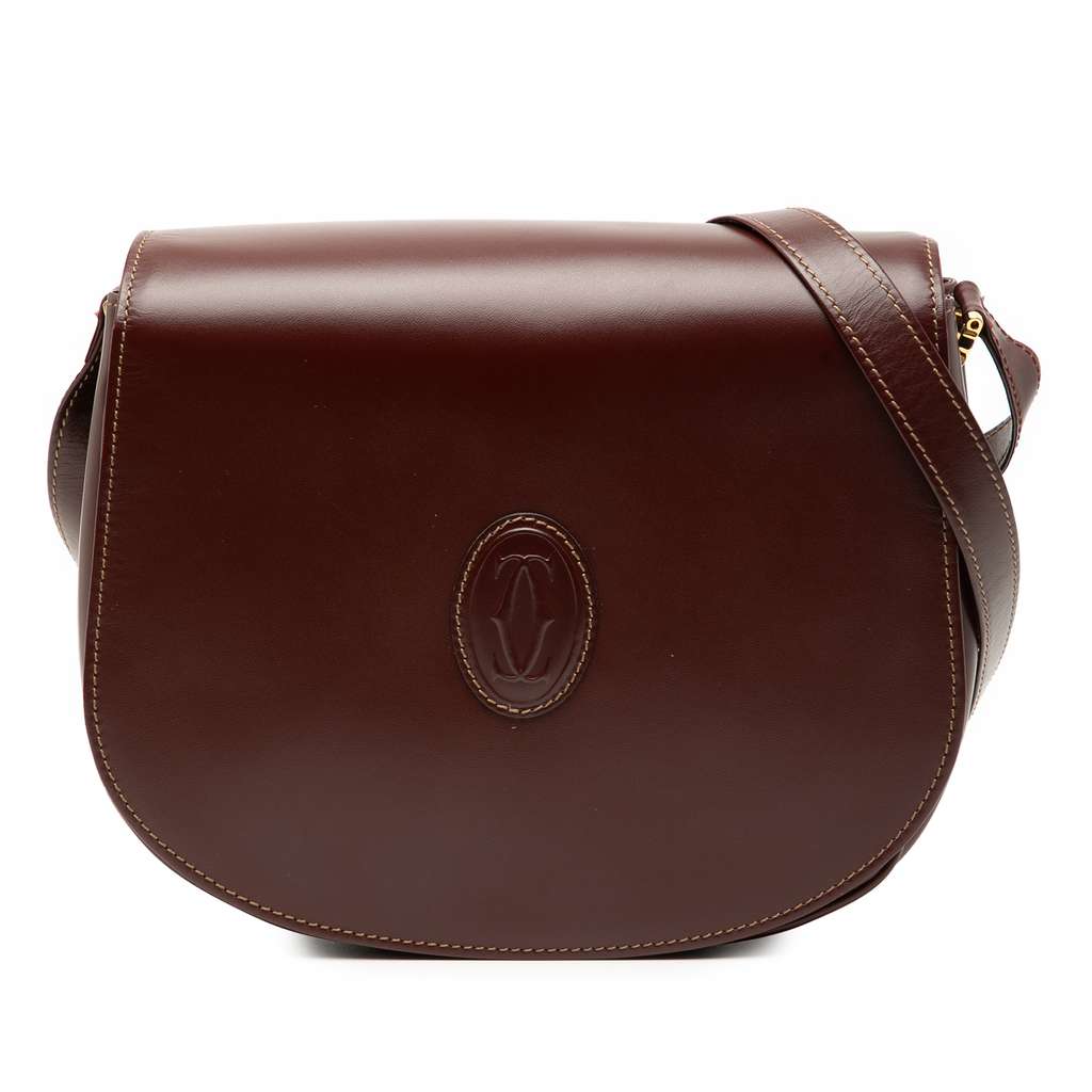 Cartier Leather Must De Cartier Crossbody