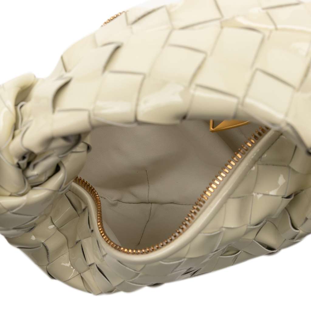 Bottega Veneta Mini Patent Intrecciato Jodie - 4