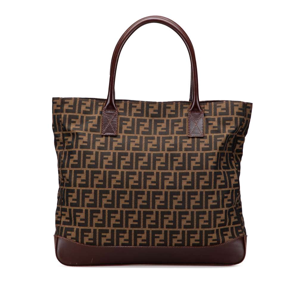 Fendi Large Zucca Canvas Tote