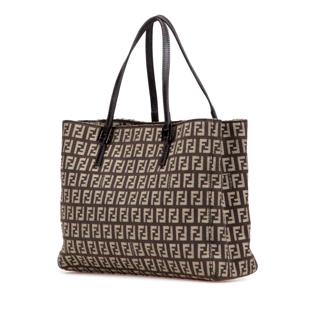 Fendi Small Zucchino Canvas Tote - 2