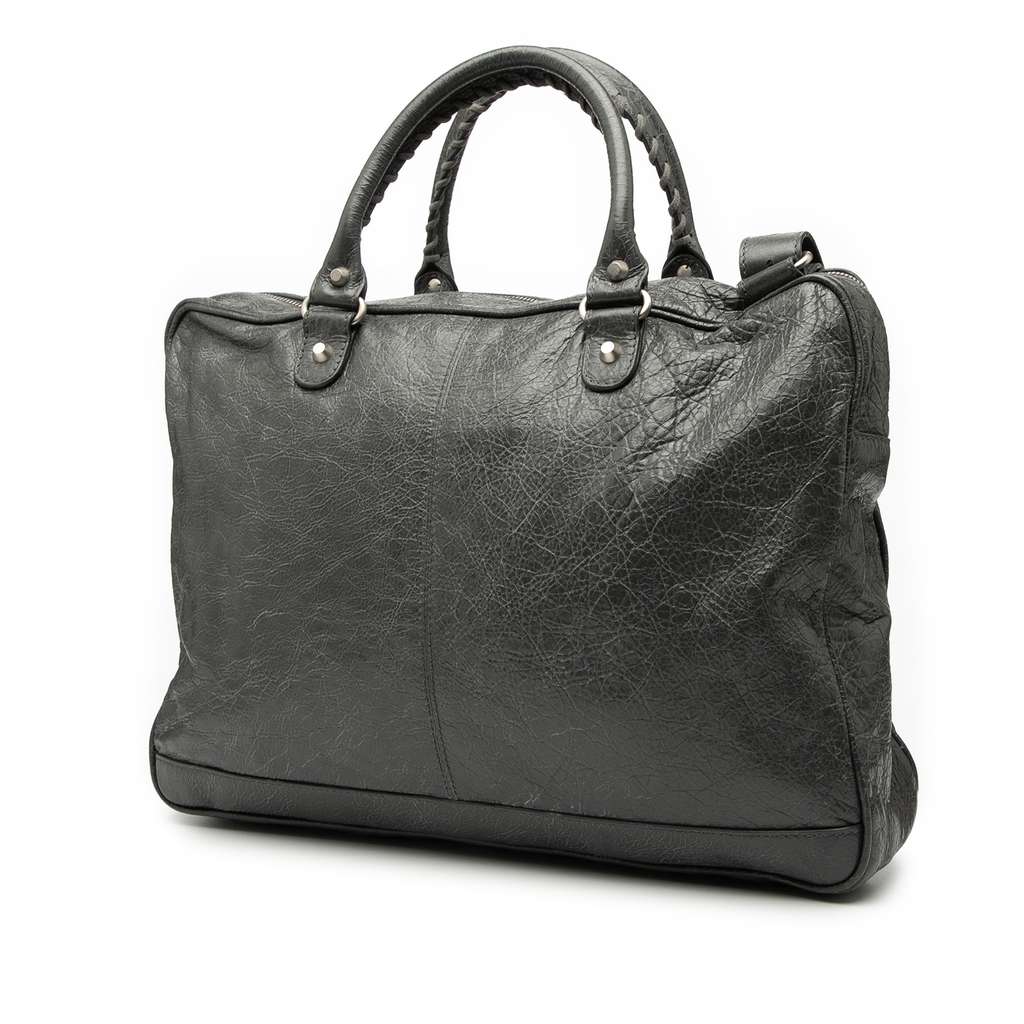 Balenciaga Lambskin Motocross Classic Briefcase - 2