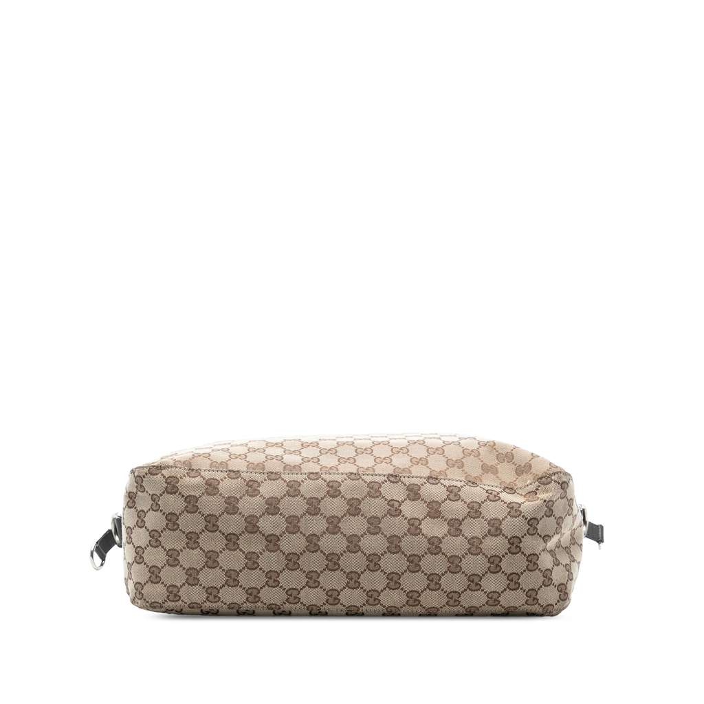 Gucci Large GG Canvas Icon Bit Satchel - 3