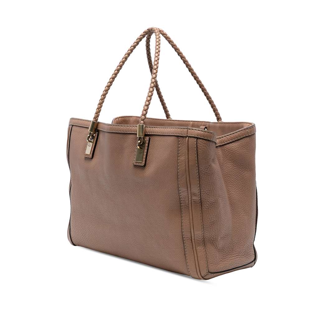 Gucci Large Leather Bella Tote - 2