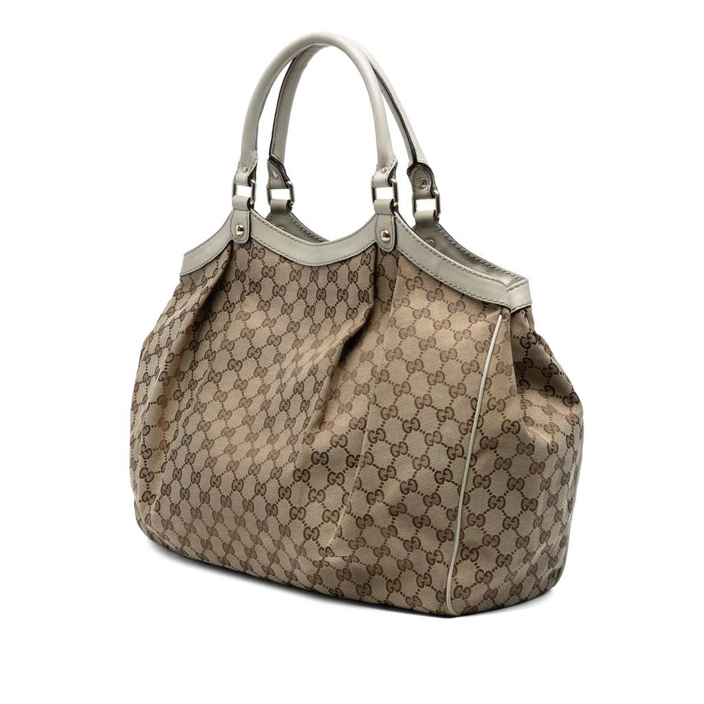 Gucci Large GG Canvas Sukey Tote - 2
