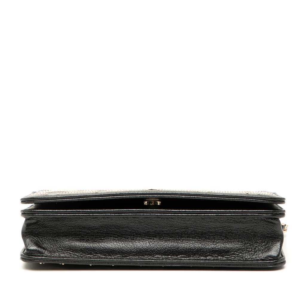 Chanel CC Studded Goatskin Wallet On Chain - 3