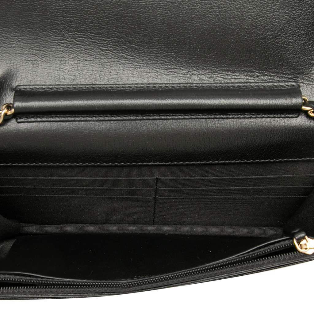 Chanel CC Studded Goatskin Wallet On Chain - 4