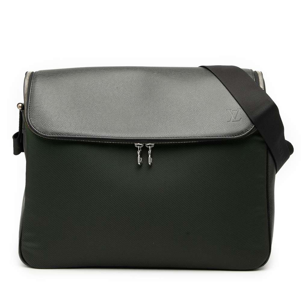 Louis Vuitton Taiga and Canvas Taimyr