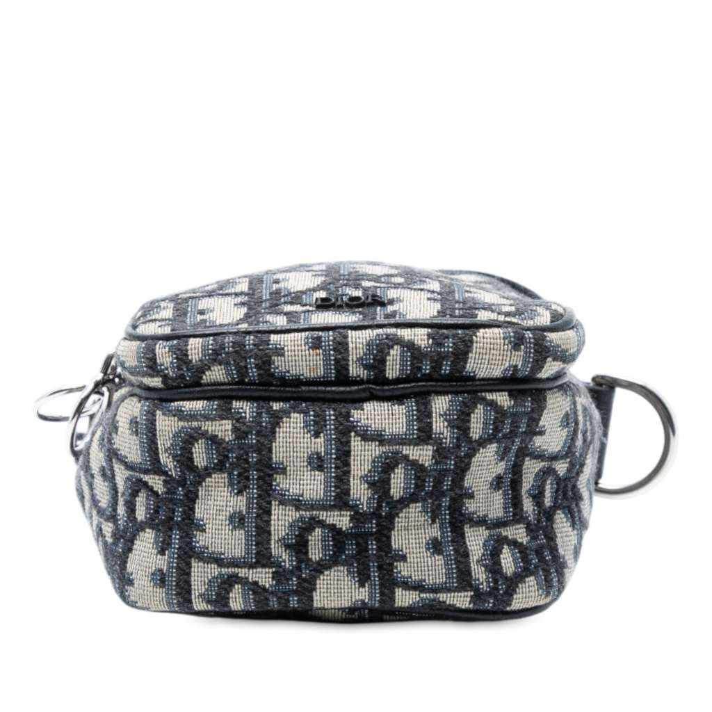Dior Micro Oblique Canvas Rider Pouch - 3