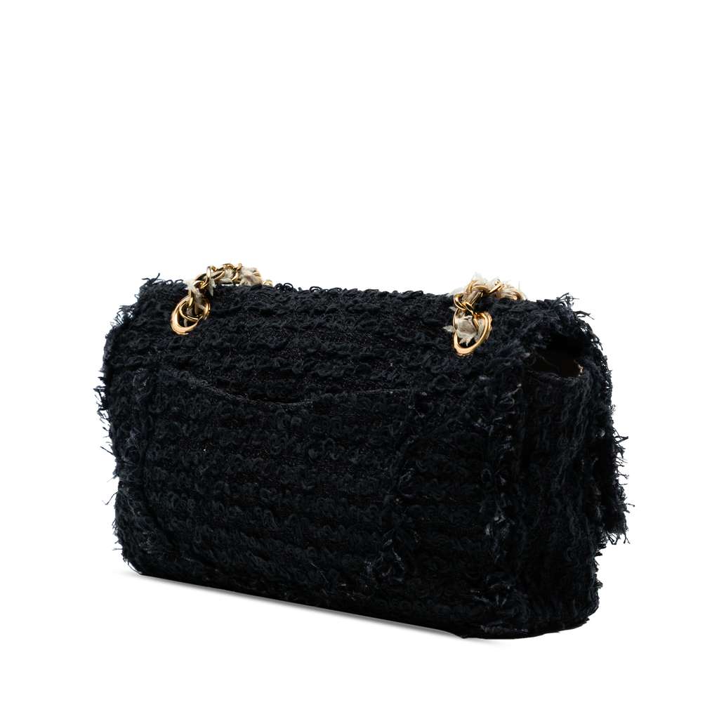 Chanel Medium Classic Tweed Single Flap - 2